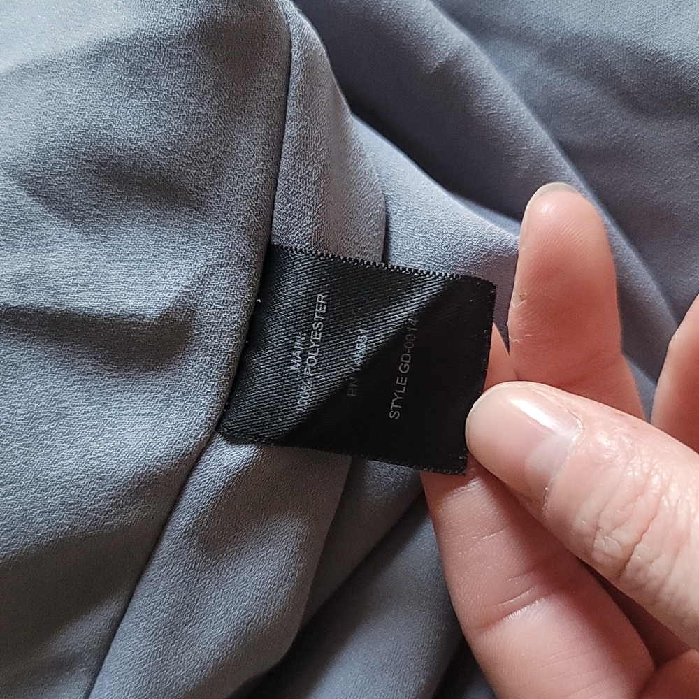 Small August 1 Eight Gray Dress - Picture 7 of 7